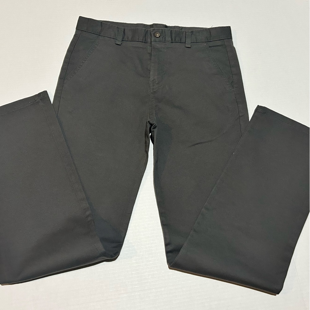 Chaps flat front size 18 (boys) gray dress pants